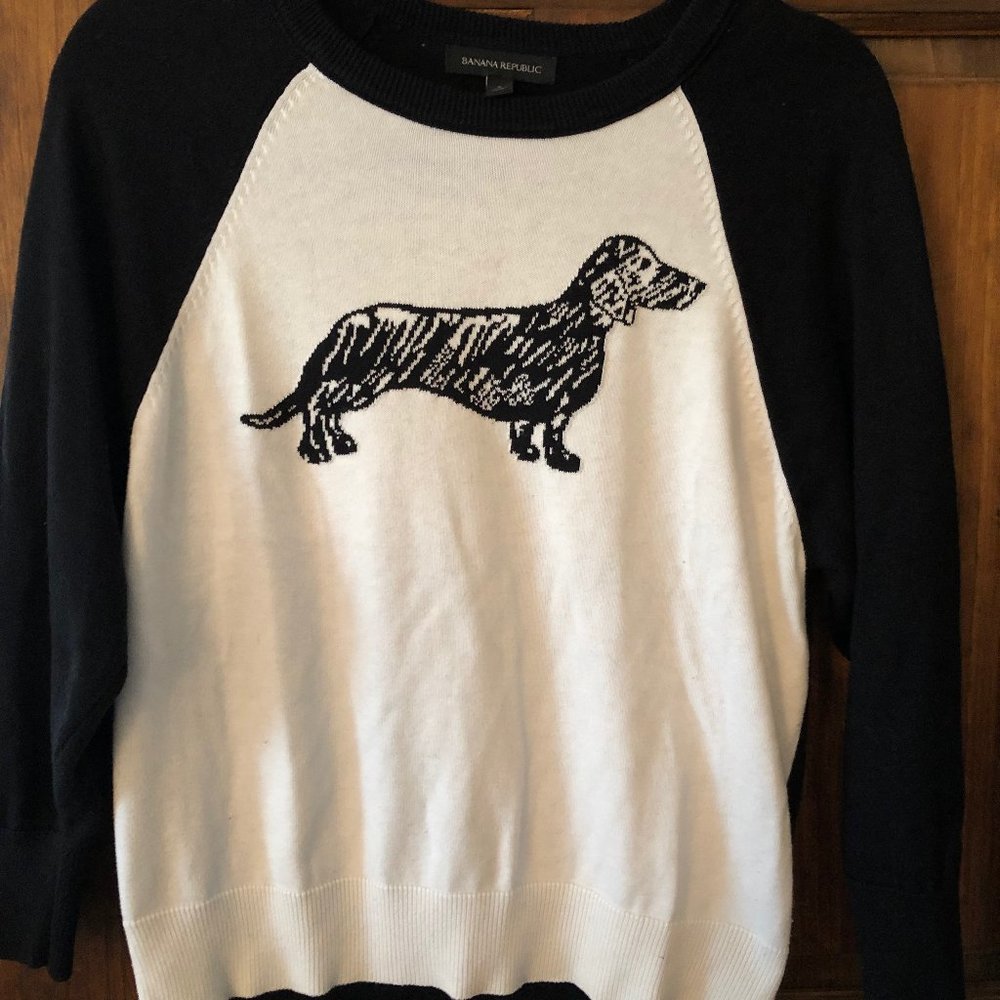 Banana Republic Dachshund Sweater